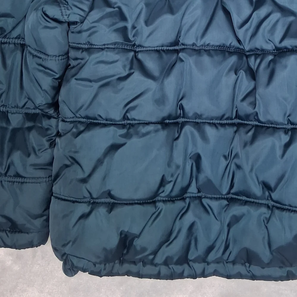 Calvin Klein Puffer Hooded Jacket Toddler Boys  Dark Green Outdoor Winter Coat 4